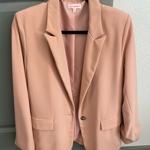 Pink blazer